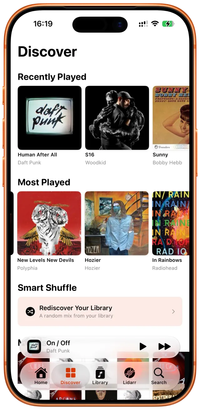 Discover with Smart Shuffle
